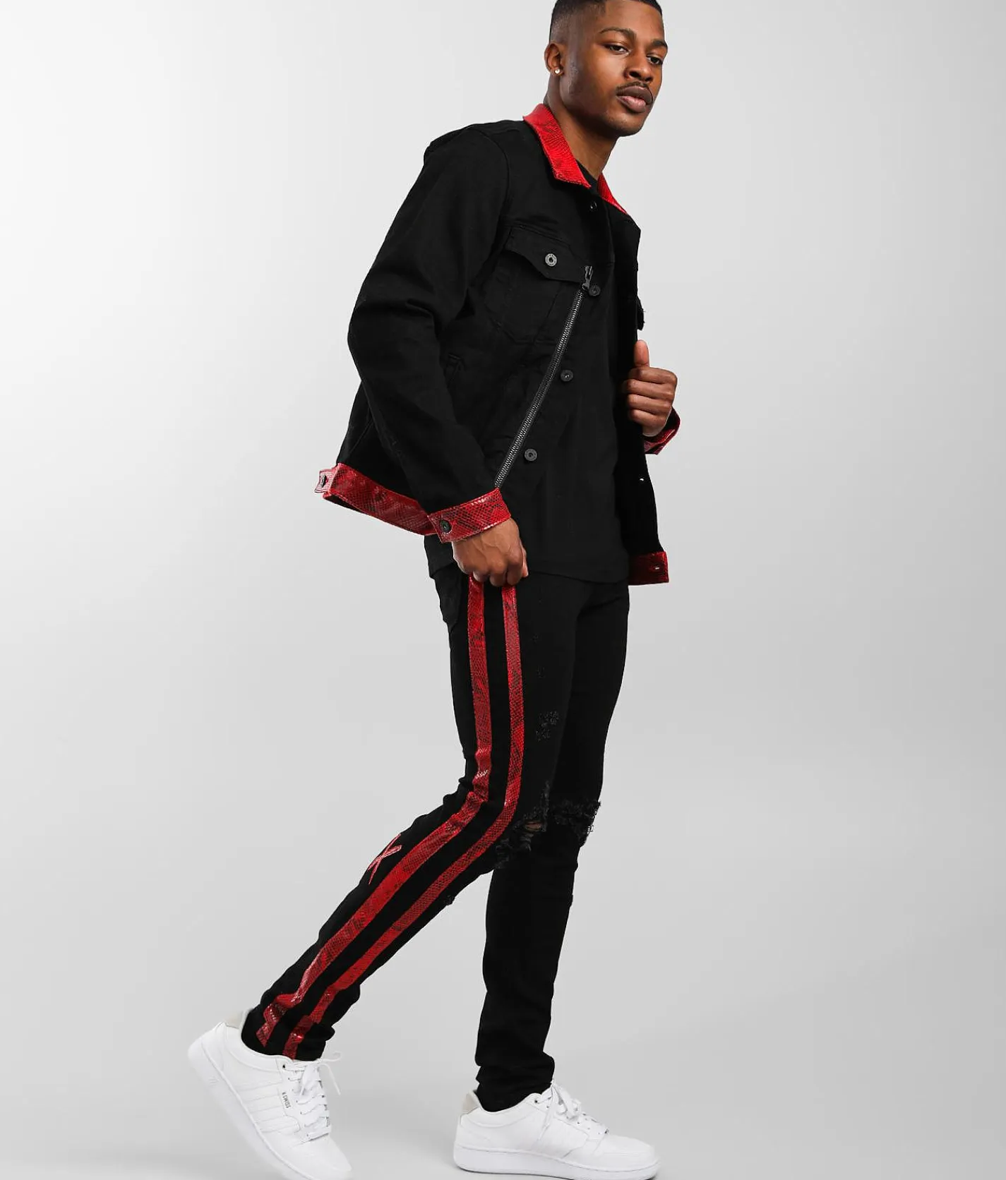 Bottoms|Jeans | Cult of Individuality Punk Super Skinny Jean Black