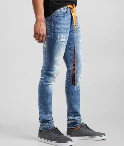 Cult of Individuality Punk Super Skinny Jean Dune Online