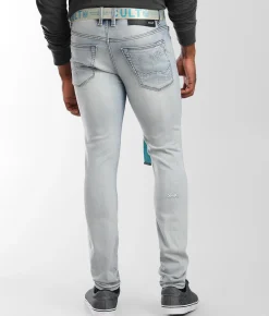 Cult of Individuality Punk Super Skinny Jean Scars Outlet