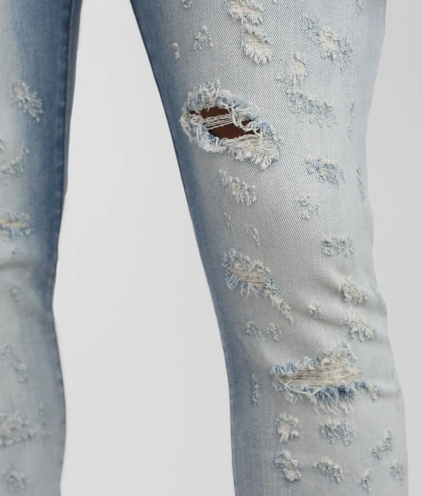 Cult of Individuality Punk Super Skinny Jean Scars Outlet