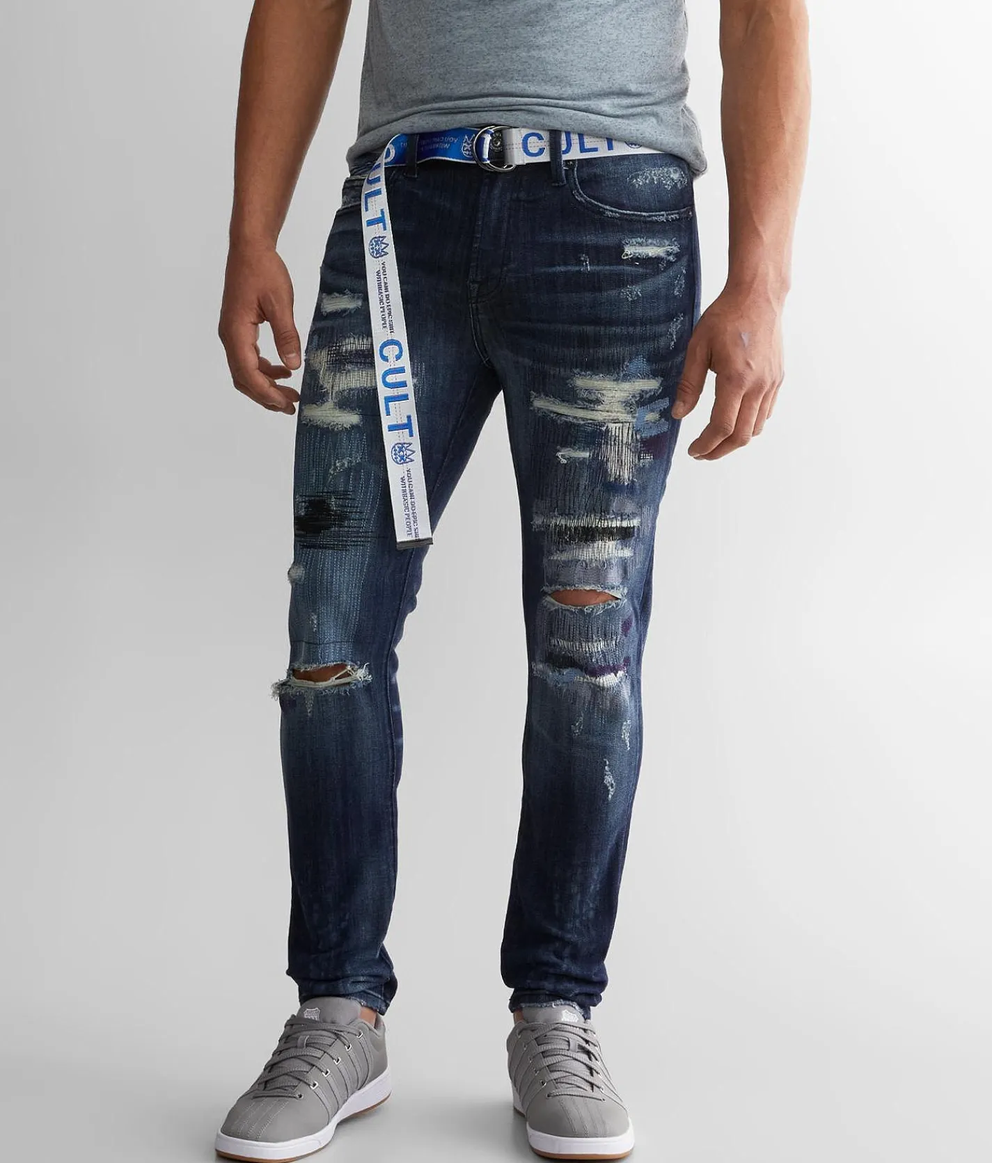 Cult of Individuality Punk Super Skinny Stretch Jean Norse