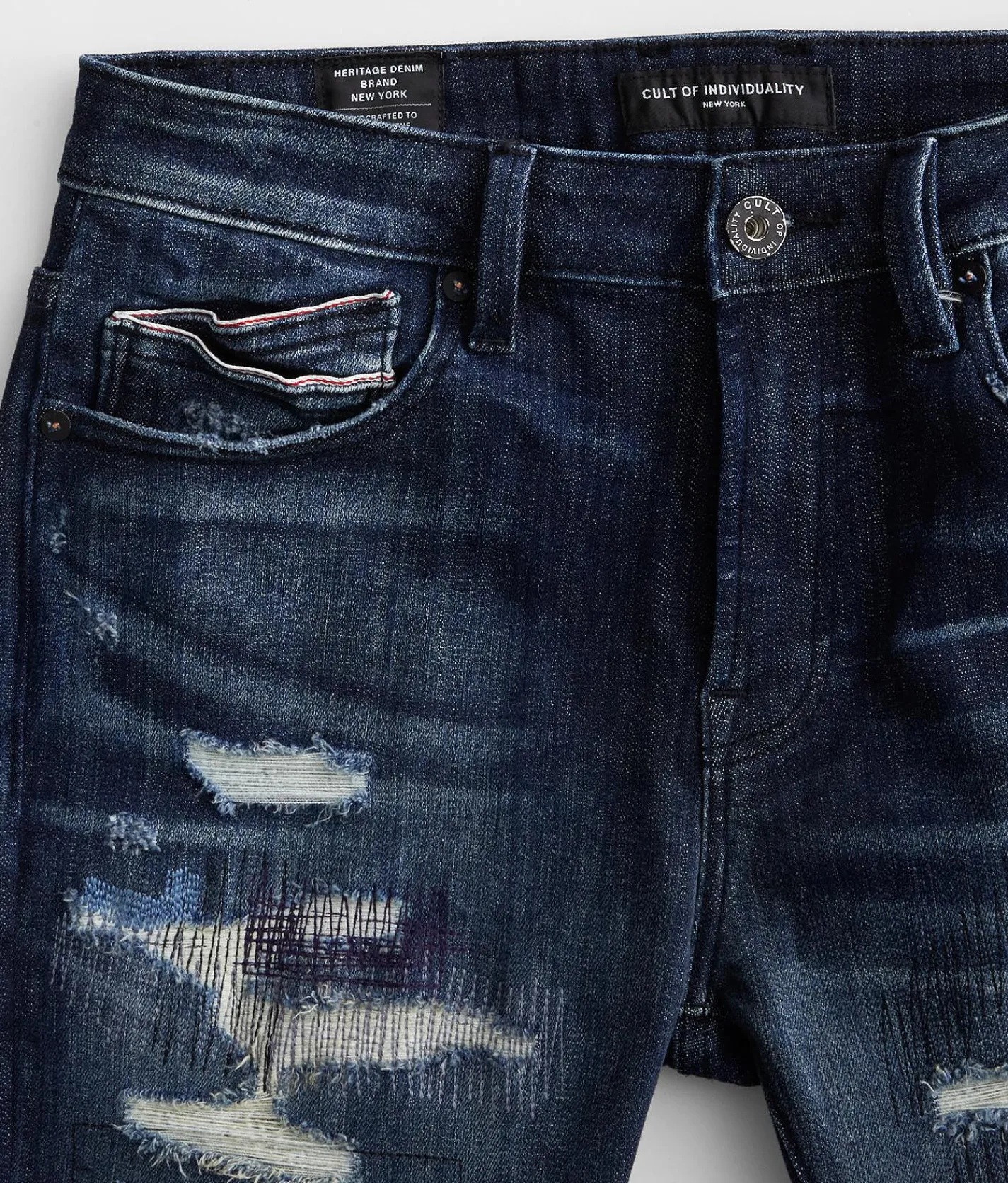 Cult of Individuality Punk Super Skinny Stretch Jean Norse