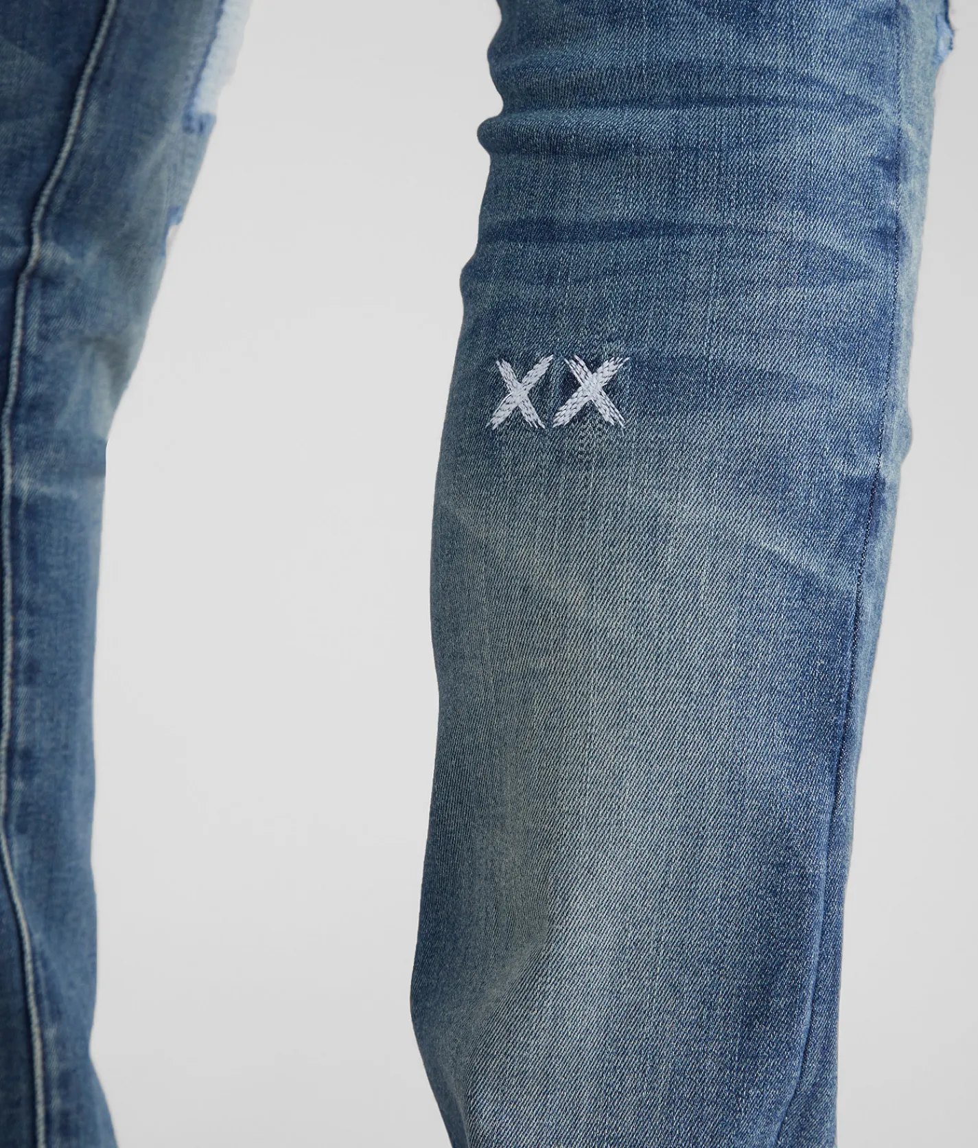 Cult of Individuality Punk Super Skinny Stretch Jean Castor