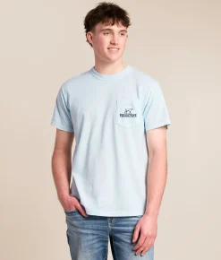 Tops | Fieldstone Puppy Tailgate T-Shirt Chambray