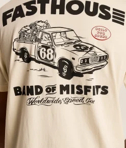 Tops|Graphic T-Shirts | Fasthouse Pursuit T-Shirt Natural