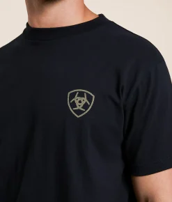 Tops|Graphic T-Shirts | Ariat Quality Tradition T-Shirt Black