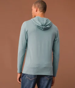 Tops | Outpost Makers Quarter Snap Hoodie Citadel