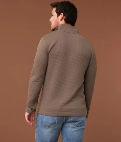 Outpost Makers Quarter Snap Pullover Walnut Outlet