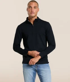 Tops | J.B. Holt Quarter Zip Performance Pullover White