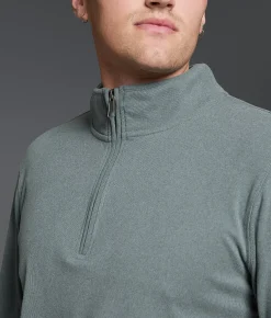 Outpost Makers Quarter Zip Pullover Dark Slate New