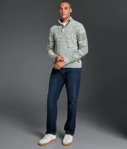 Outpost Makers Quarter Zip Sweater June Bug Combo Outlet