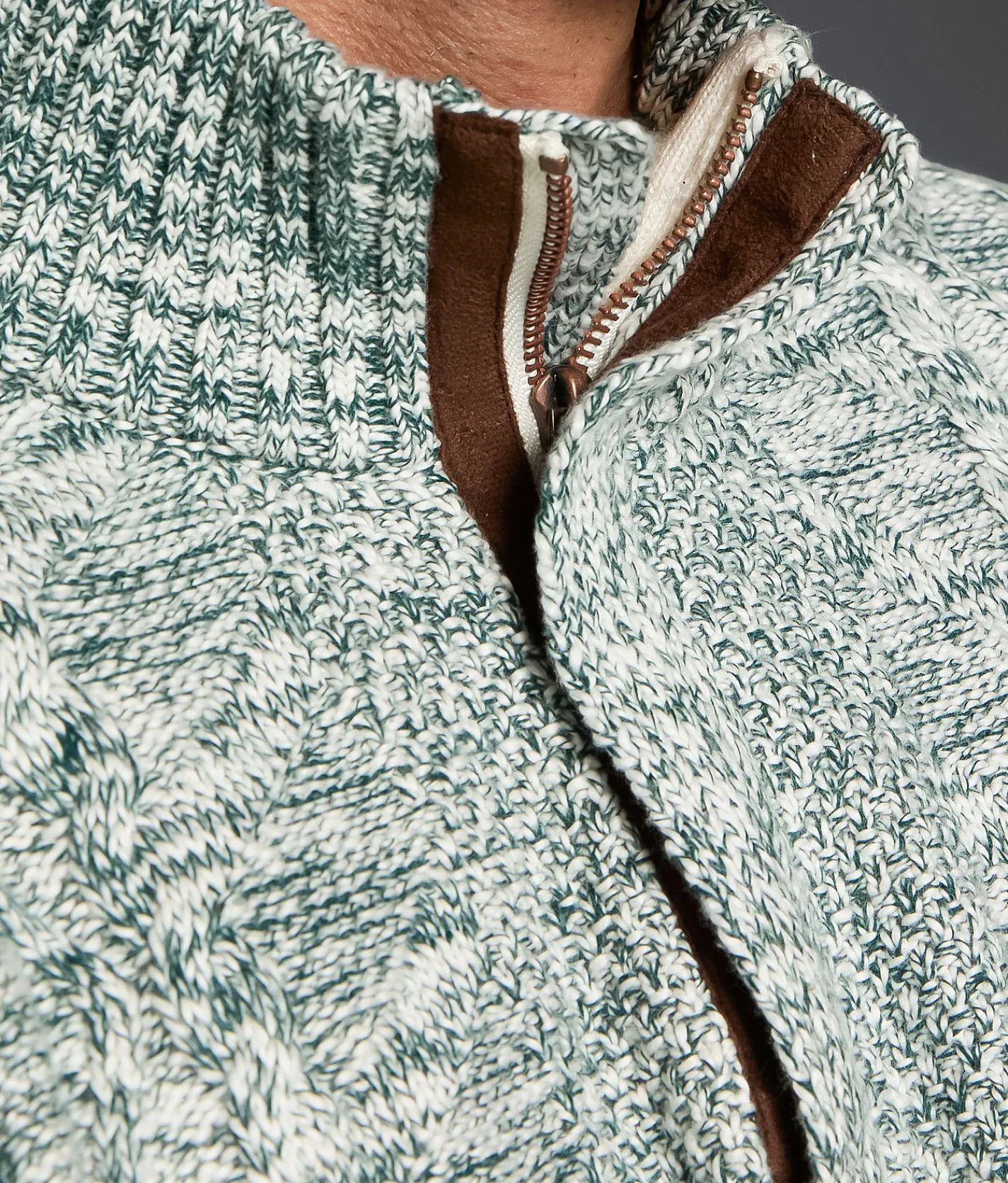 Outpost Makers Quarter Zip Sweater June Bug Combo Outlet