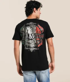 Freedom Ranch Querida Patria T-Shirt Black Clearance