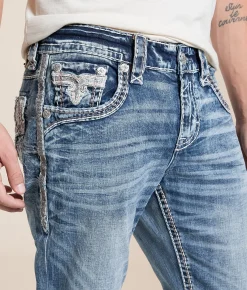 Rock Revival Jeans|Bottoms | Rock Revival Quill Boot Stretch Jean Quill B202