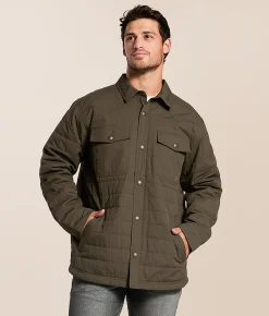 Ariat Quilted Shacket Dark Green New