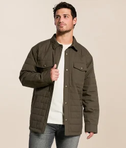 Ariat Quilted Shacket Dark Green New