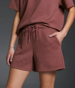 Buckle Black Quilted Short Rose Brown Outlet