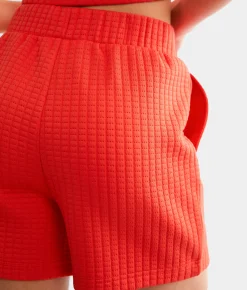 Bottoms|Shorts | Gilded Intent Quilted Stitch Shorts Grenadine