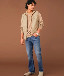Outpost Makers Quilted Vest Light Brown