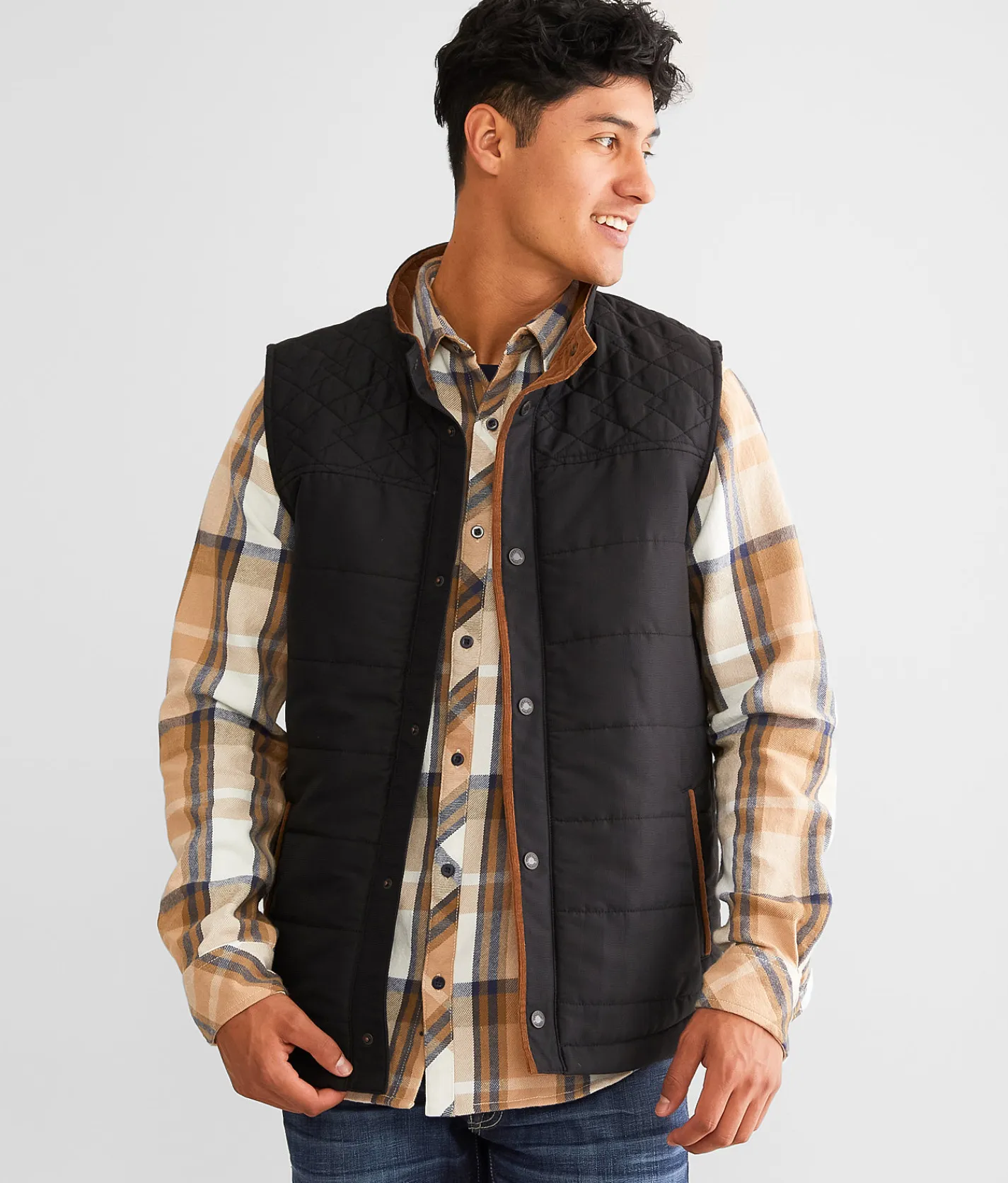 Outpost Makers Quilted Vest Black Discount