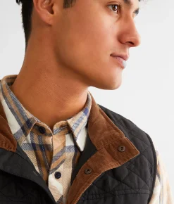 Outpost Makers Quilted Vest Black Discount