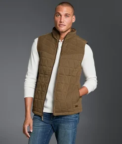 Tops|Coats & Jackets | Outpost Makers Quilted Vest Brown