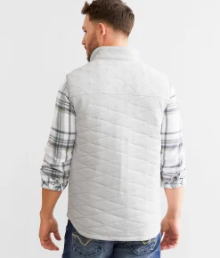 Coats & Jackets | Outpost Makers Quilted Vest Light Grey