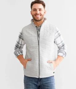 Coats & Jackets | Outpost Makers Quilted Vest Light Grey