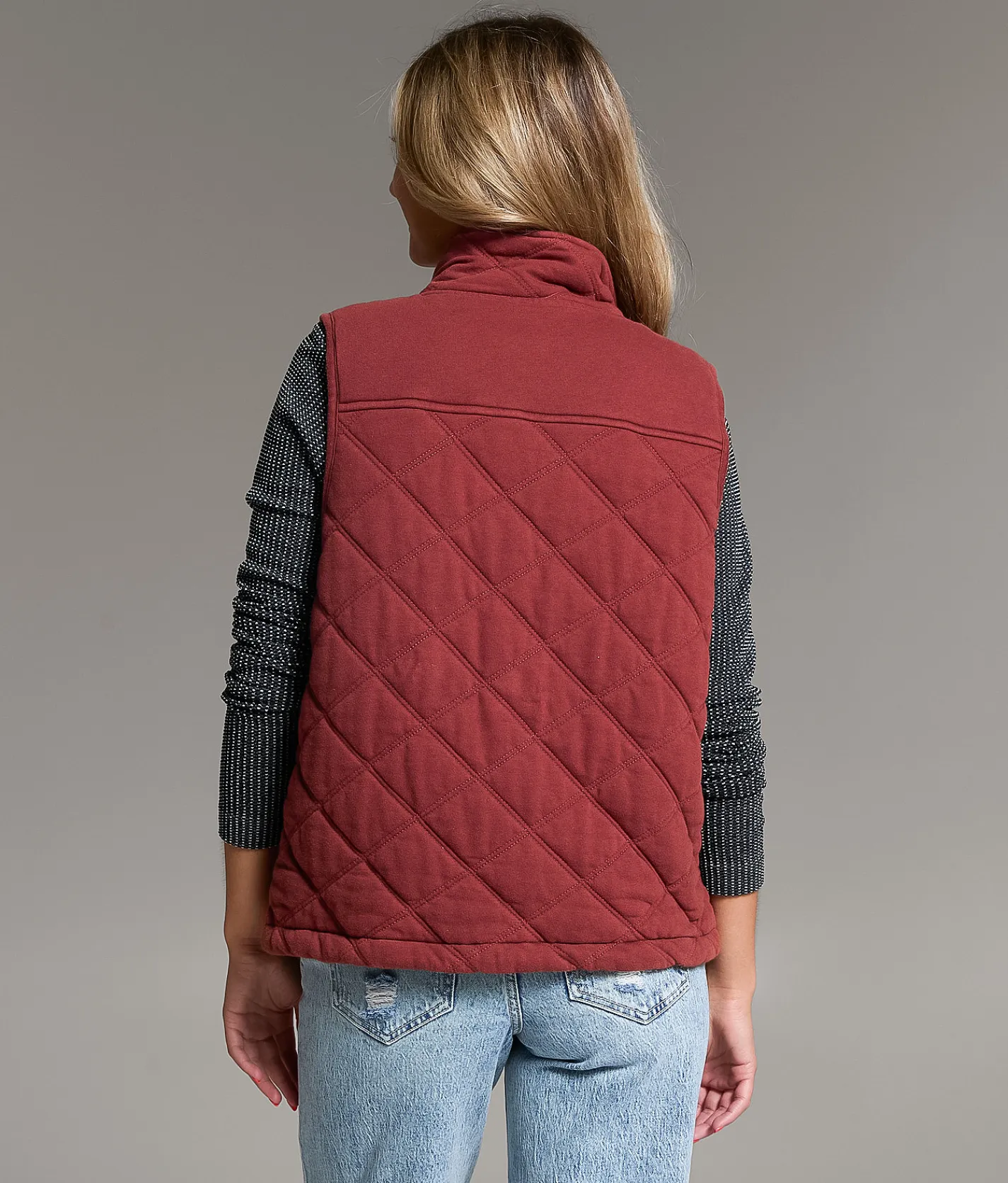 BKE Quilted Vest Sable Online
