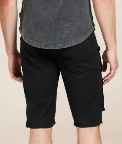 Smoke Rise® 12" Cargo Stretch Short Black Discount