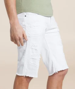 Bottoms | Smoke Rise® 12" Stretch Short White