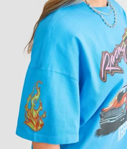 Modish Rebel Racing Team T-Shirt Blue