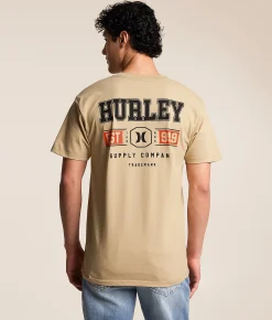 Tops|Graphic T-Shirts | Hurley Radiant T-Shirt Sand