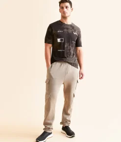 RVCA Radiate Sport T-Shirt Washed Black Sale