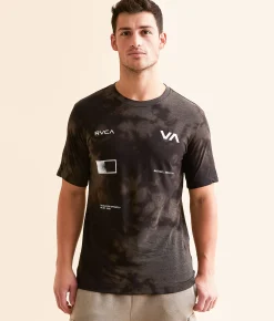 RVCA Radiate Sport T-Shirt Washed Black Sale