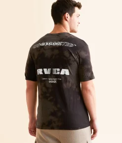 Graphic T-Shirts | RVCA Radiate Sport T-Shirt Washed Black