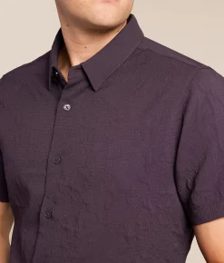 Tops | 7Diamonds Rafael Shirt Eggplant