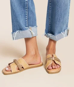 Muse & Co. Raffia Glitz Sandal Natural Online