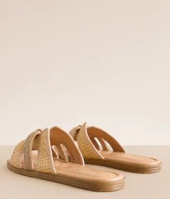 Muse & Co. Raffia Glitz Sandal Natural Online