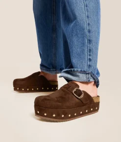 Shoes | Mia Raizel Studded Platform Clog Chocolate