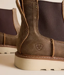 Ariat Rambler Recon Leather Chelsea Boot Brown Bomber Clearance