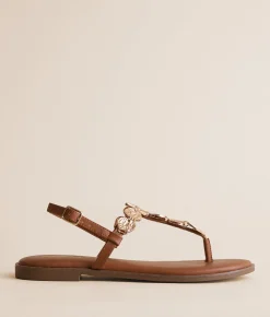 Soda Ramlans Sandal Lt Tan Hot