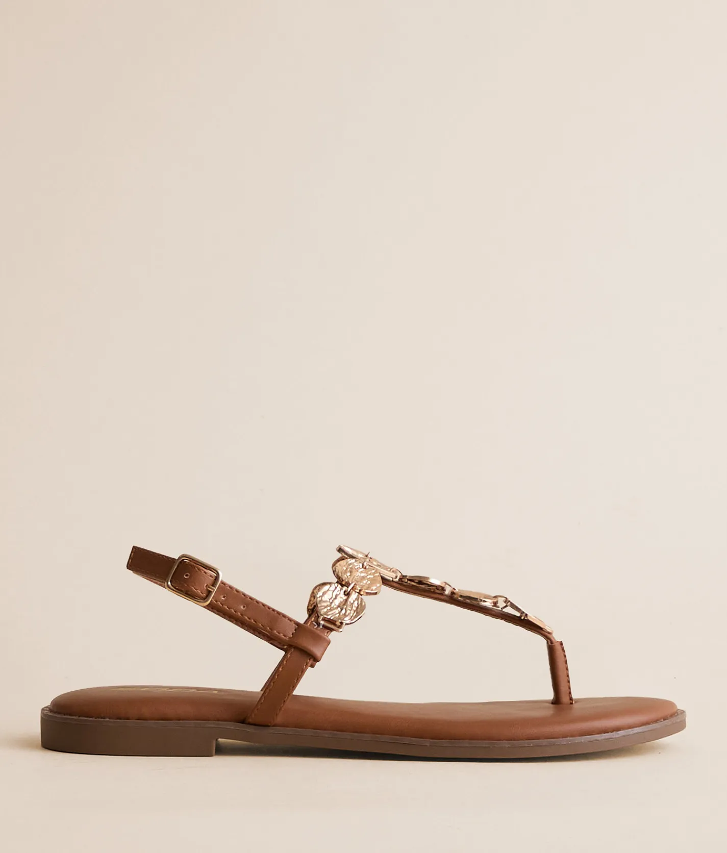 Soda Ramlans Sandal Lt Tan Hot