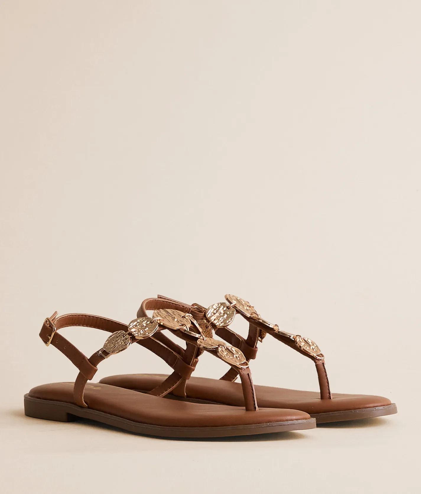 Soda Ramlans Sandal Lt Tan Hot