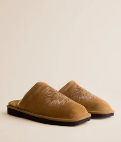 Ariat Rancher Leather Slipper Tan Discount