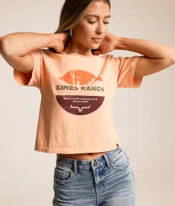 Kimes Ranch Rancher T-Shirt Peach Online