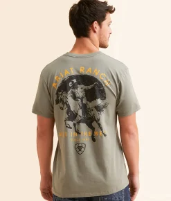 Ariat Rancho Bronco T-Shirt Teak New