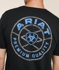 Ariat Ranger Rope Circle T-Shirt Black Best