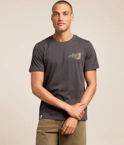Sendero Provisions Co. Rattlesnake T-Shirt Vintage Black