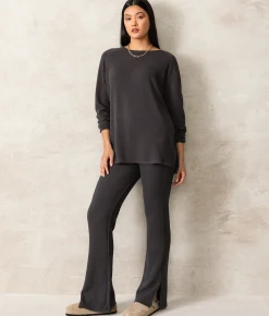 Tops|Activewear | Buckle Black Raya Top Charcoal
